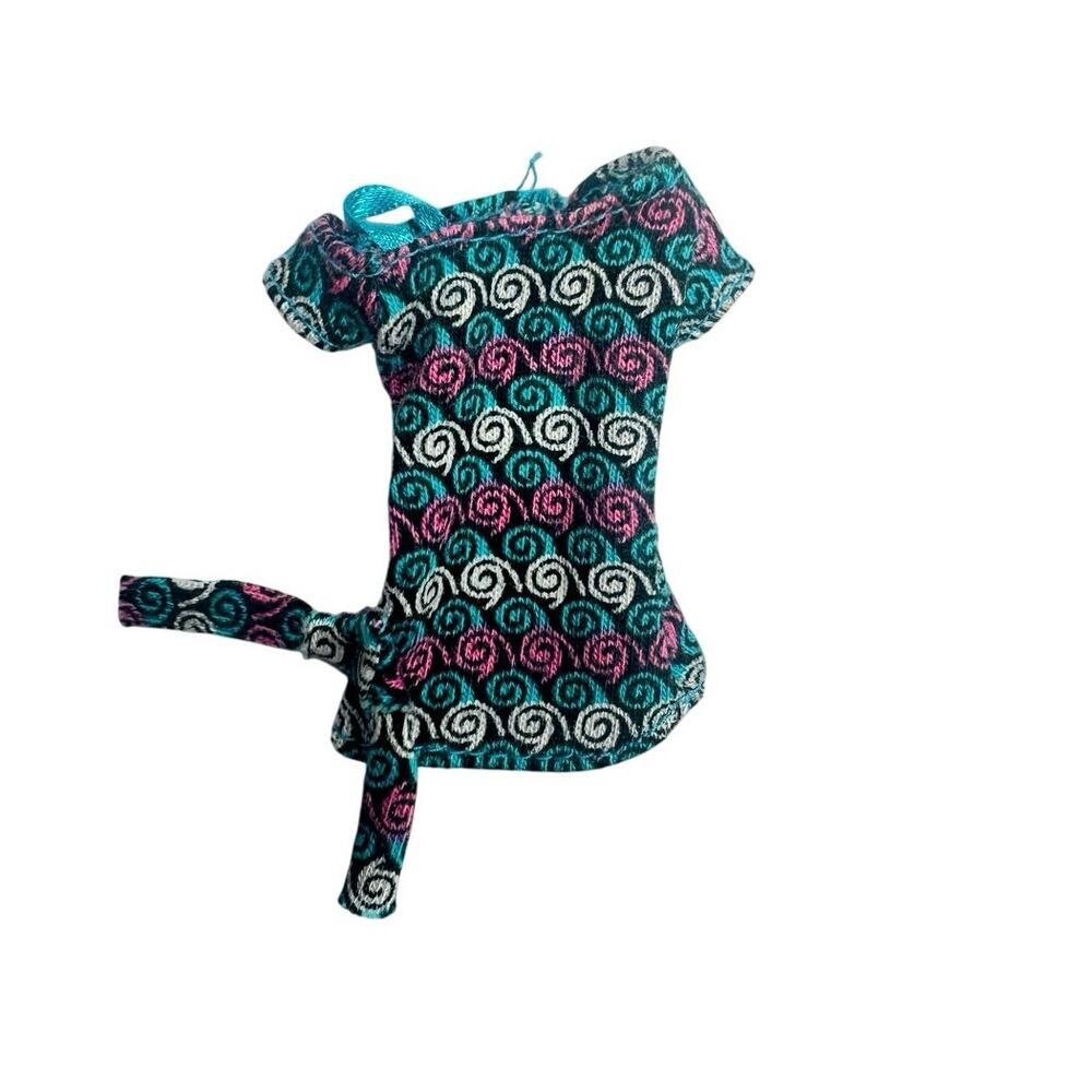 Monster High Lagoona Blue Classroom Mad Science Top G1 2011 Doll Shirt